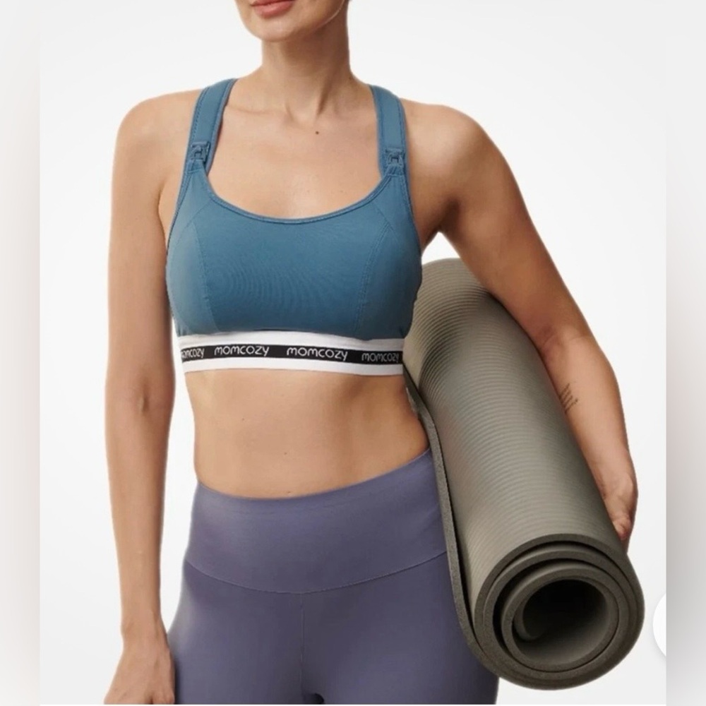 Momcozy Nursing Sports Bra L Plus Size 38DD+